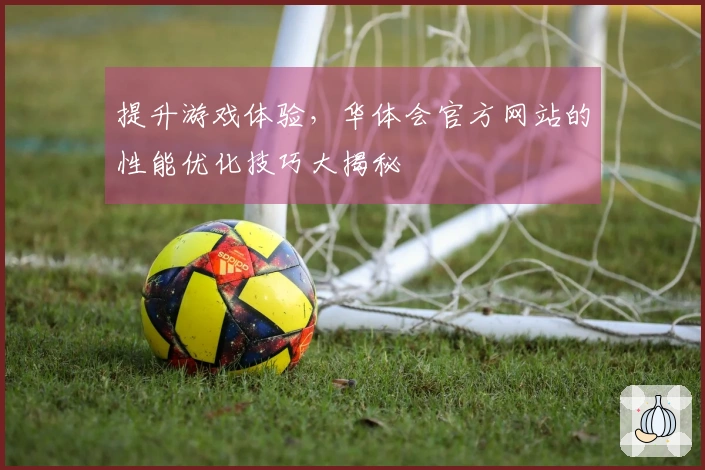 提升游戏体验，华体会官方网站的性能优化技巧大揭秘